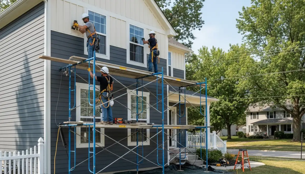Columbus, OH siding contractor providing professional exterior siding installation and repair services