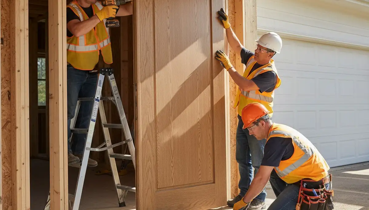 Columbus, OH siding contractors installing durable exterior siding for homes