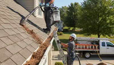Columbus, OH siding contractor serving gutter cleaning and exterior maintenance services