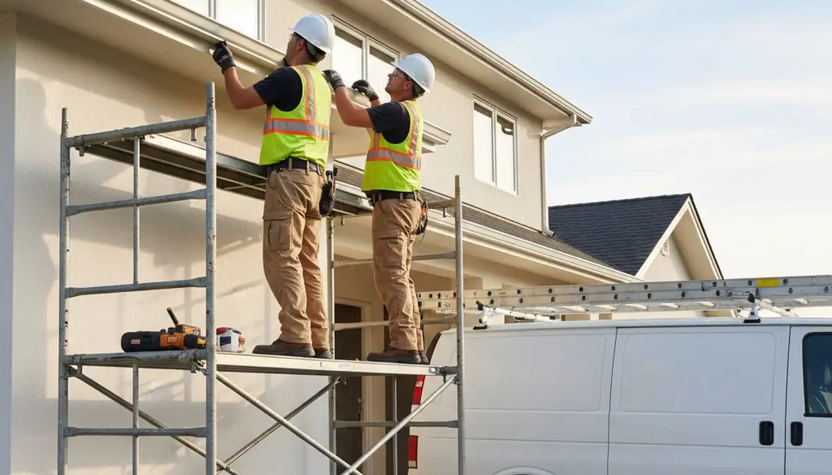 Gutter installation in Columbus, OH by FX Remodeling & Exteriors, protecting homes from water damage