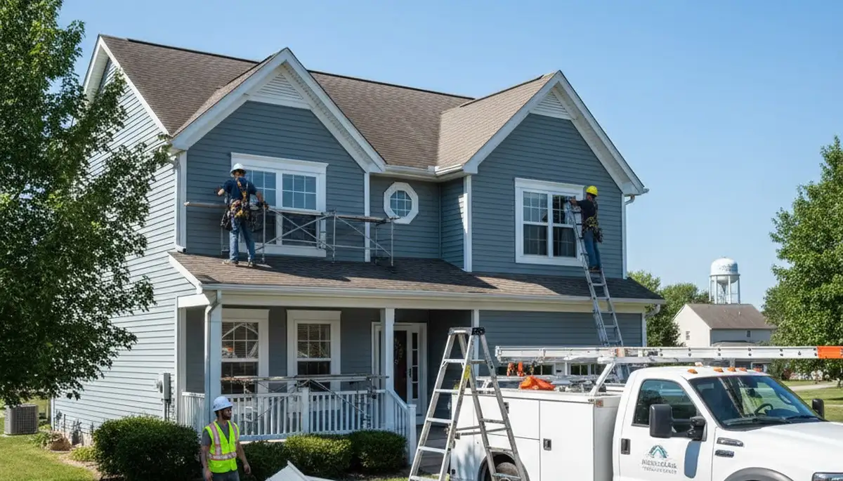 Siding contractors in Columbus, OH providing professional exterior siding installation and replacement
