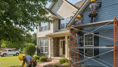 Siding contractor in Columbus, OH providing professional exterior siding installation and replacement services