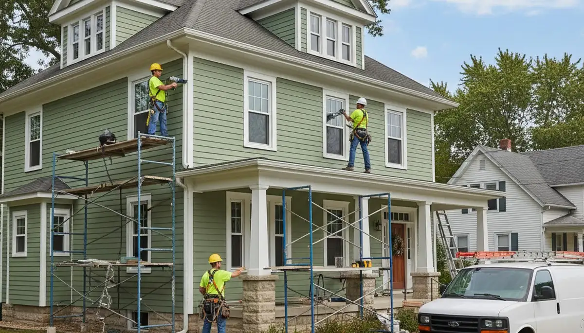Siding contractor in Columbus, OH providing professional exterior siding installation and replacement services
