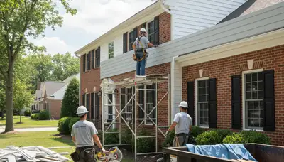Siding contractor in Columbus, OH providing professional exterior siding installation and repair services