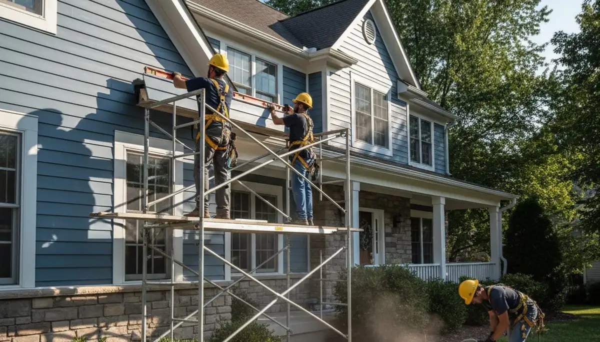 Siding contractor in Columbus, OH providing expert exterior siding installation and replacement services