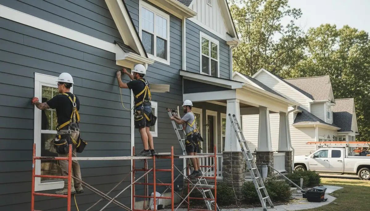 Siding contractor serving Columbus, OH with professional exterior siding installation services