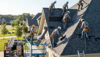 Columbus, OH siding contractor installing durable exterior siding for local homes