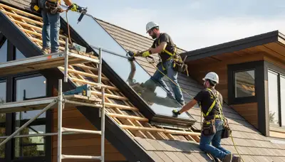 Skylight installation in Columbus, OH by FX Remodeling & Exteriors for brighter home interiors