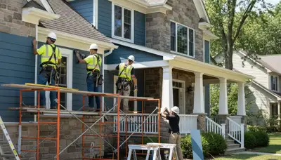 Siding contractor in Columbus, OH providing professional home siding installation and replacement
