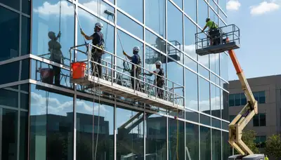 Professional window cleaning service in Columbus, OH for residential and commercial properties